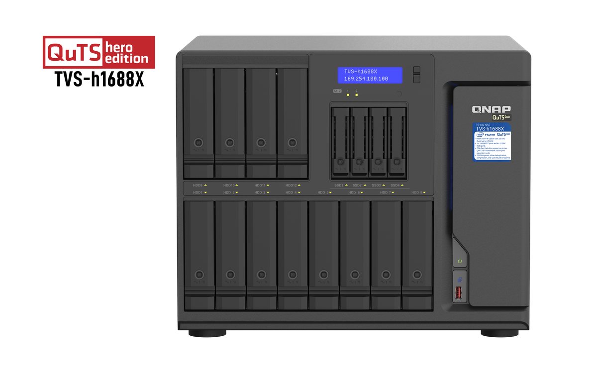 QNAP TVS-H1688X - Server NAS - 16 alloggiamenti …