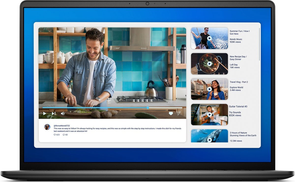 DELL DC16250 Intel Core 5 120U Computer portatile 40,6 cm (16") Full HD+ 16 GB DDR5-SDRAM 512 GB SSD Wi-Fi 6 (802.11ax) Windows 11 Pro Nero