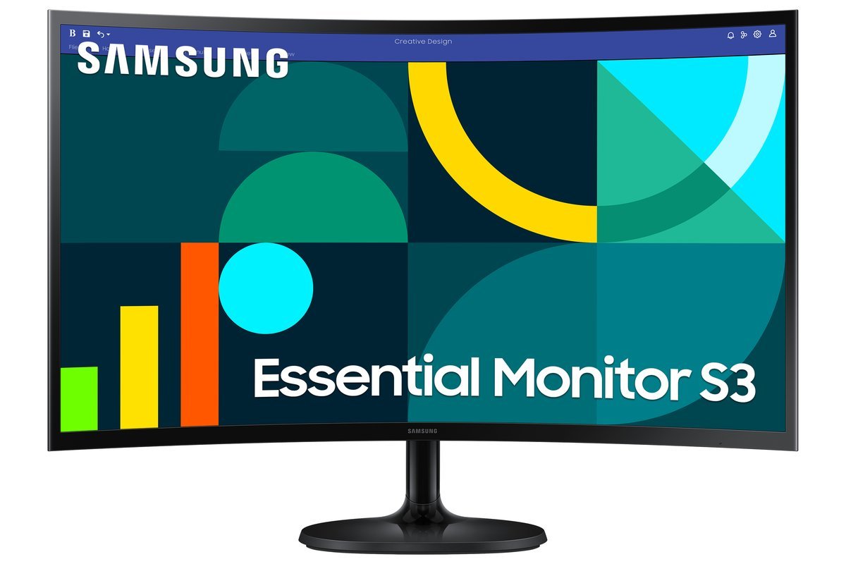 Samsung LS27D364GAUXEN Monitor LCD Full HD da 27 pollici con angolo di visione di 178 gradi