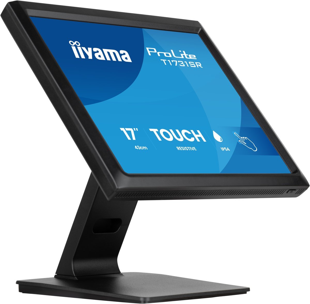 iiyama T1731SR-B2S Monitor Touch Resistivo 17" 1280x1024 200cd VGA DP HDMI USB Altoparlanti PSU Integrato