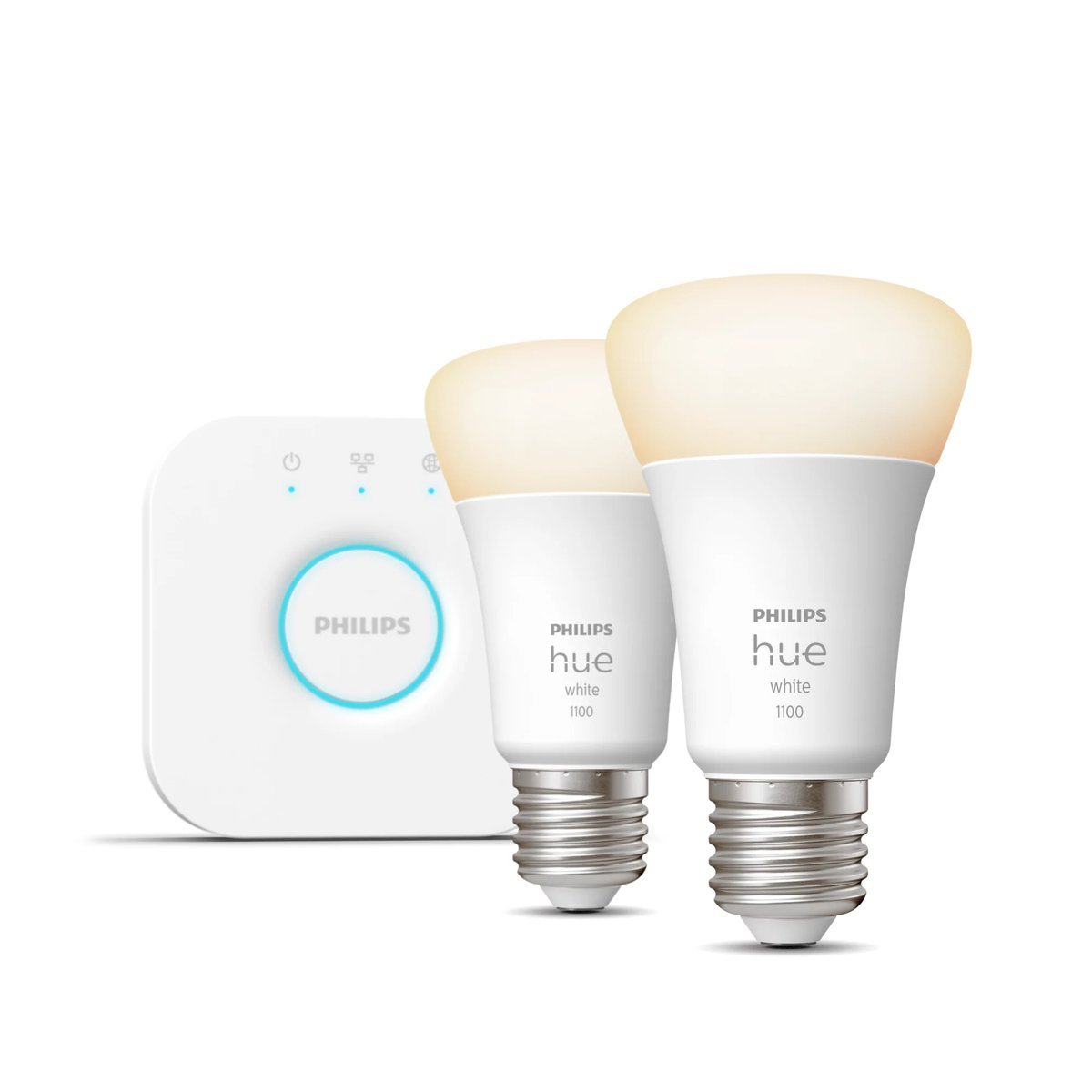 PHILIPS HUE WHITE STARTER KIT BRIDGE + 2 …