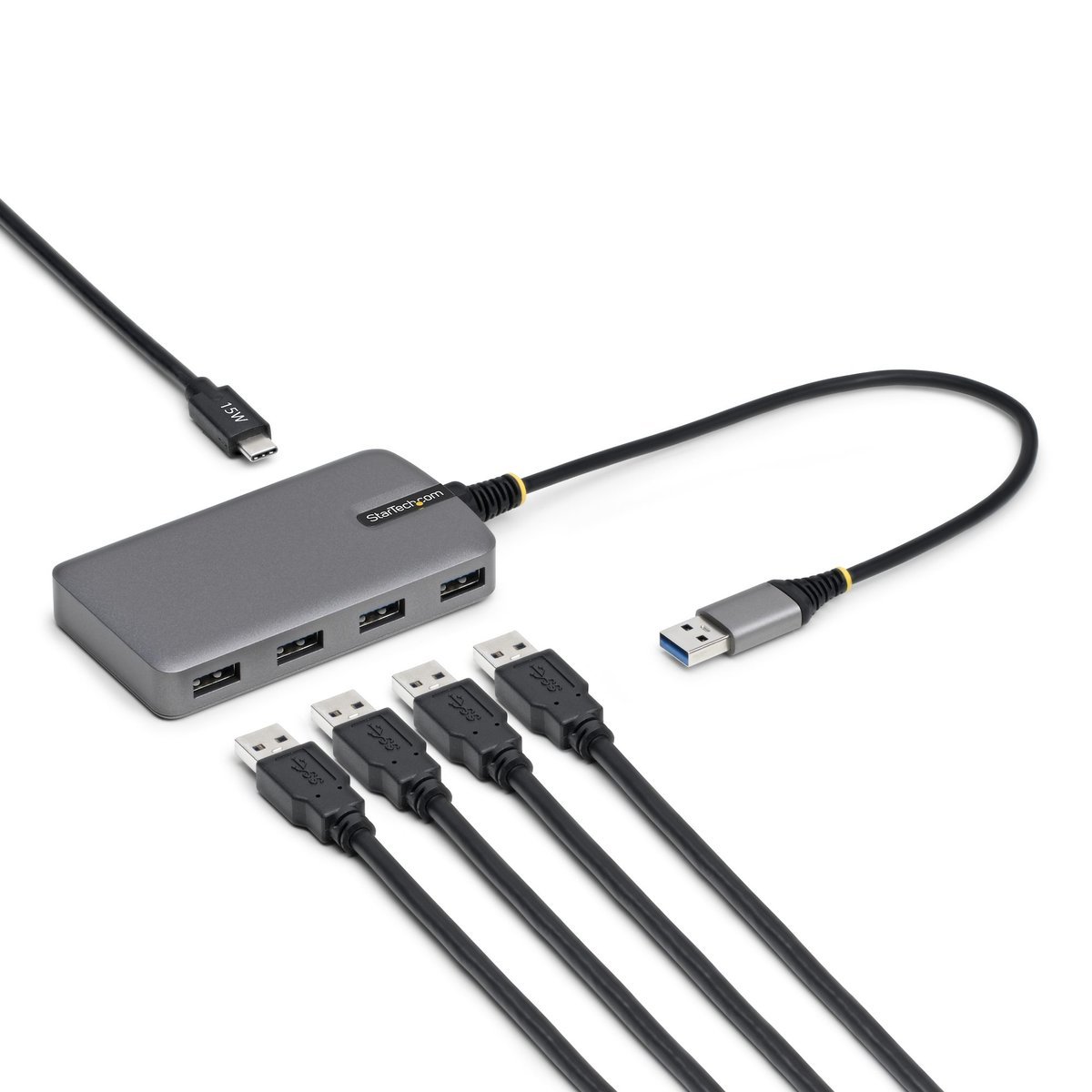STARTECH HUB USB-A A 4 PORTE, 5 GBPS