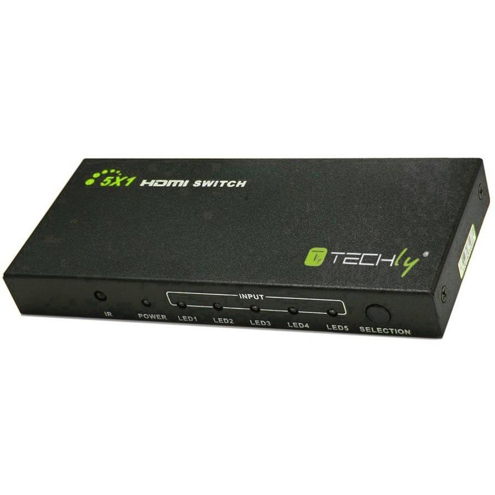 Techly IDATA HDMI-4K51 Switch HDMI 1.4 5x1 4K60Hz …