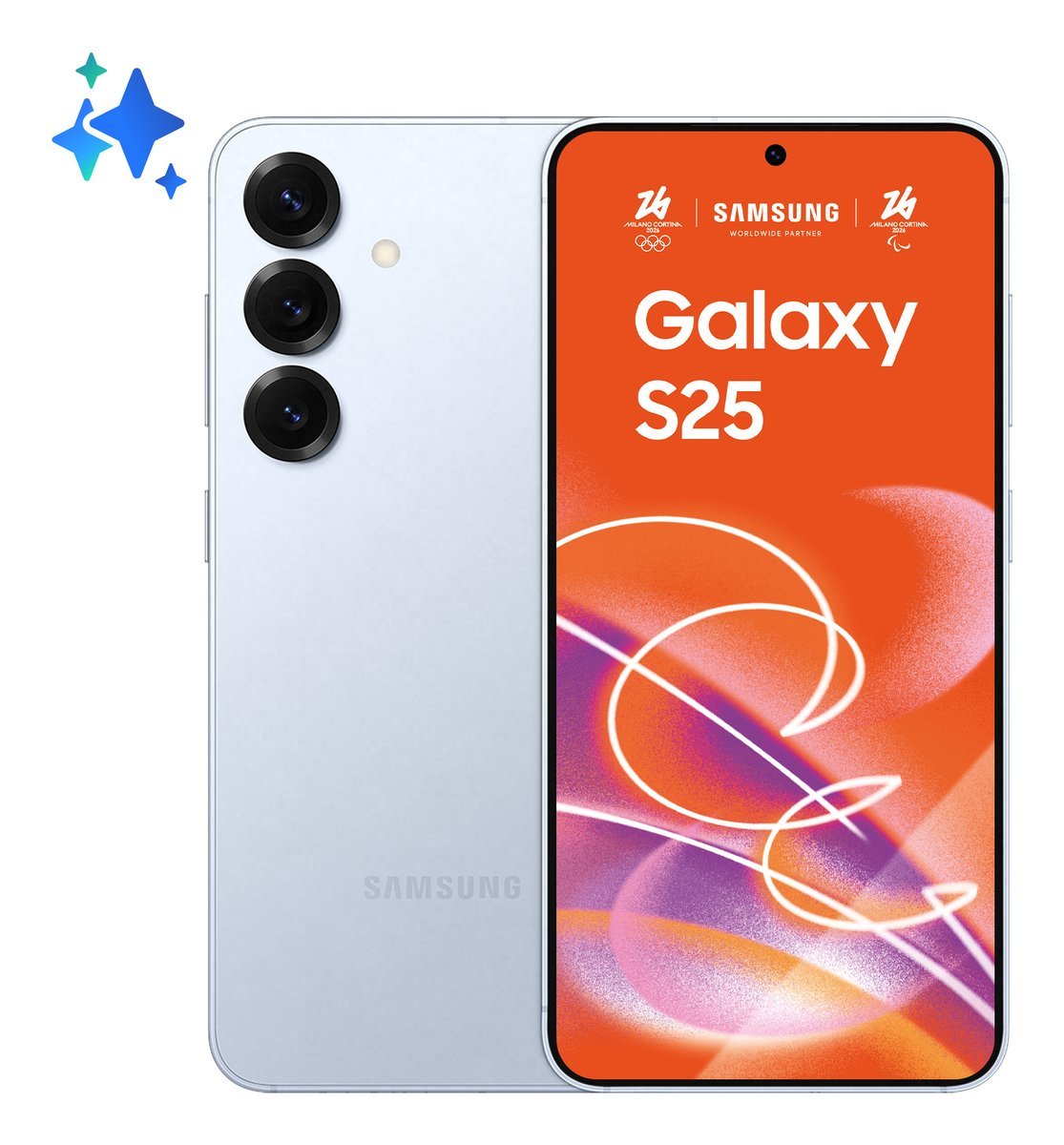 Samsung Galaxy S25 5G 12/128GB Azzurro Chiaro