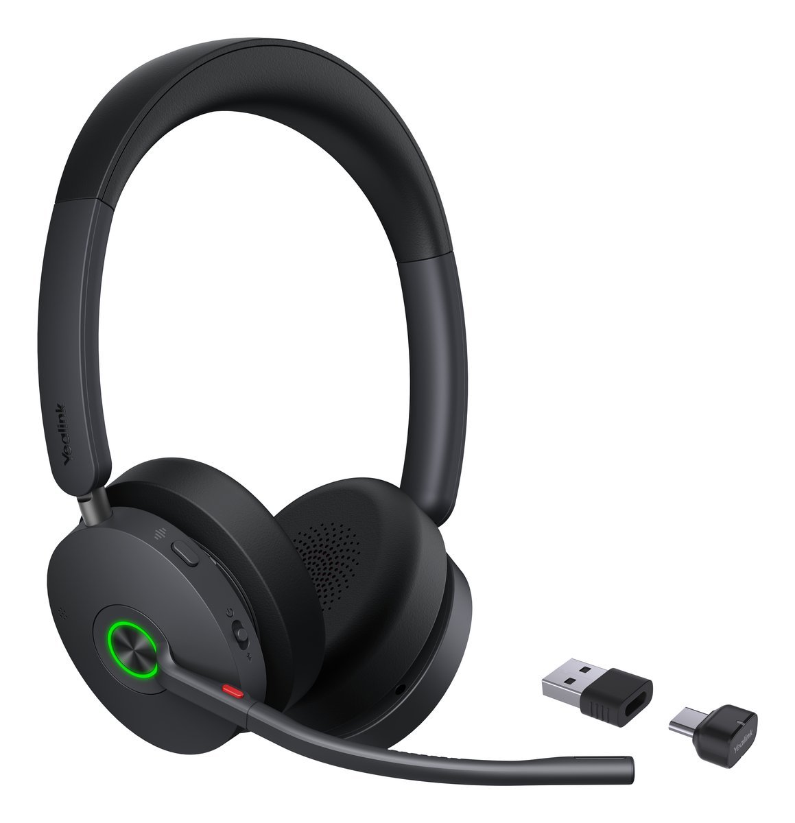 Yealink BH74 UC USB-C/A Auricolare Wireless A Padiglione Ufficio USB Type-C / USB Type-A Bluetooth Nero