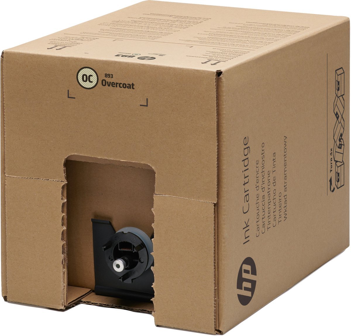 HP INC HP 893 10L OVERCOAT B LATEX INK