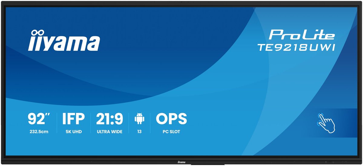 iiyama ProLite TE9218UWI-B1AG - 92" Categoria diagonale (91.5" …