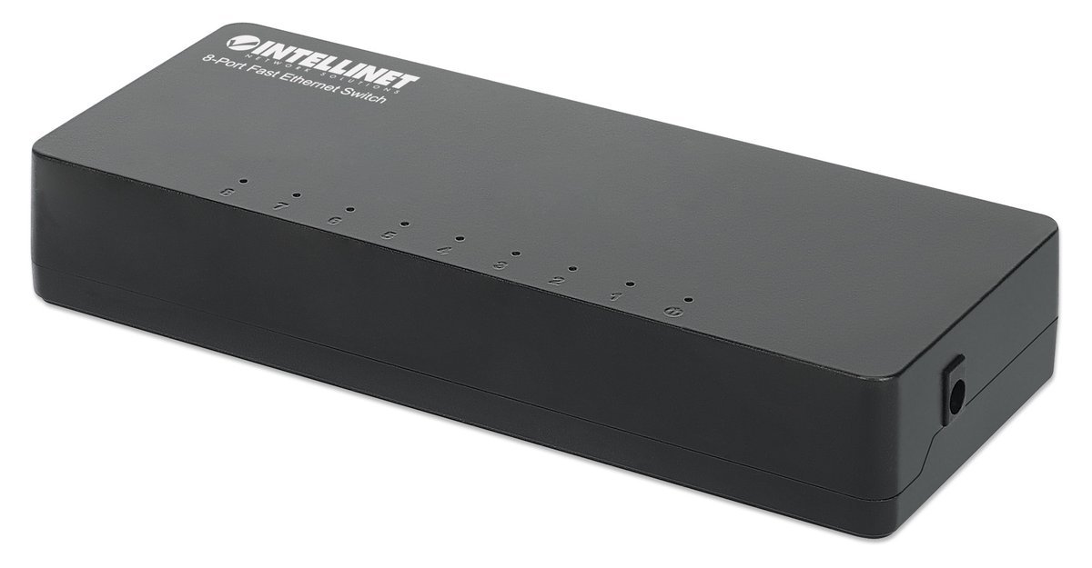 Intellinet 561730 switch di rete Fast Ethernet (10/100) Nero