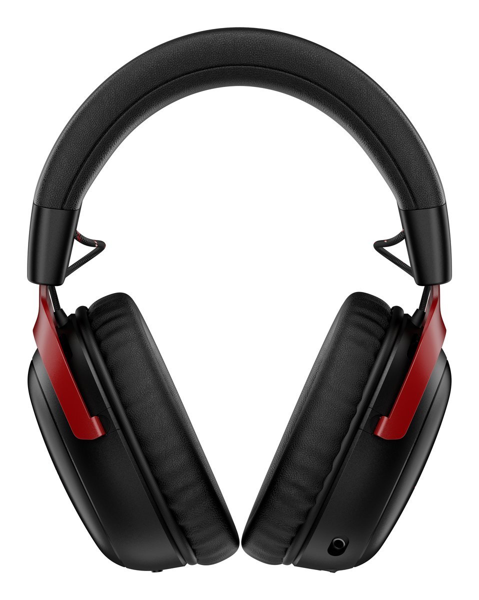 HyperX Cloud III S Wireless - Cuffie da Gioco (Nero-Rosso)