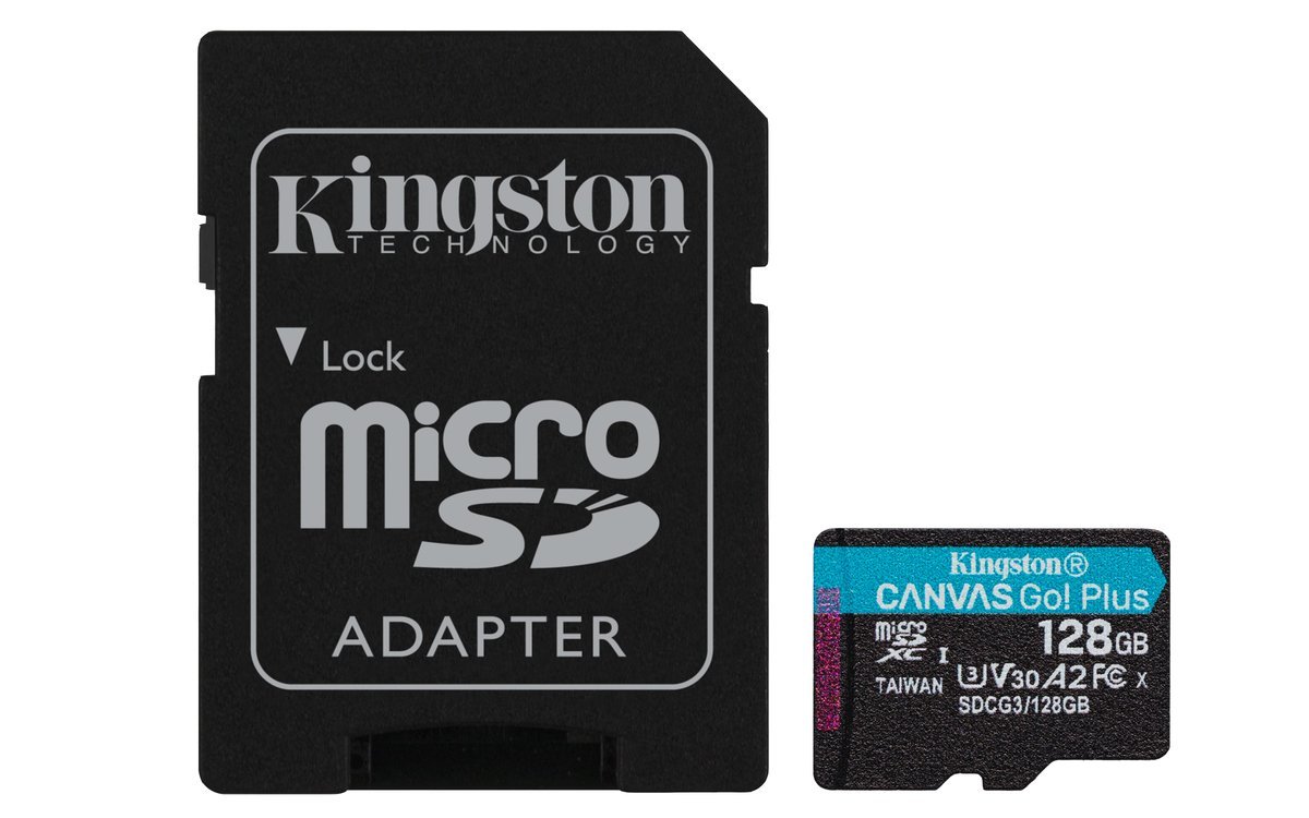 PARTI DI RICAMBIO 128GB MICROSDXC CANVAS GO