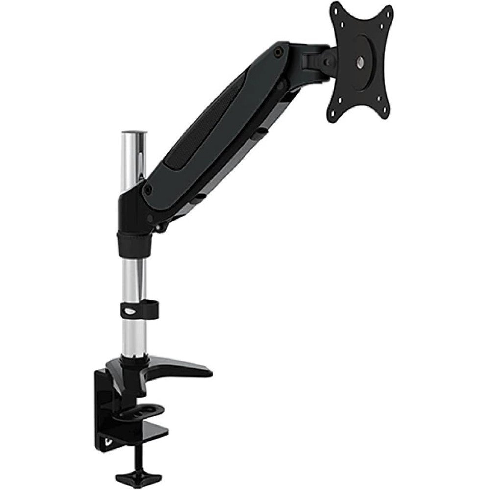 Techly ICA-LCD 111-BK Supporto per monitor LCD 15-27" 8kg con molla a gas rotante da scrivania