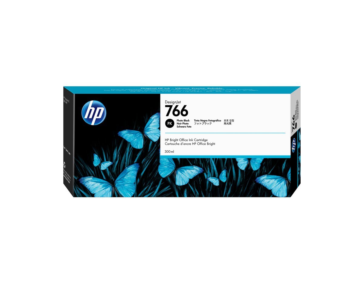 HP INC CARTUCCIA NERO FOTO HP 766 300ML