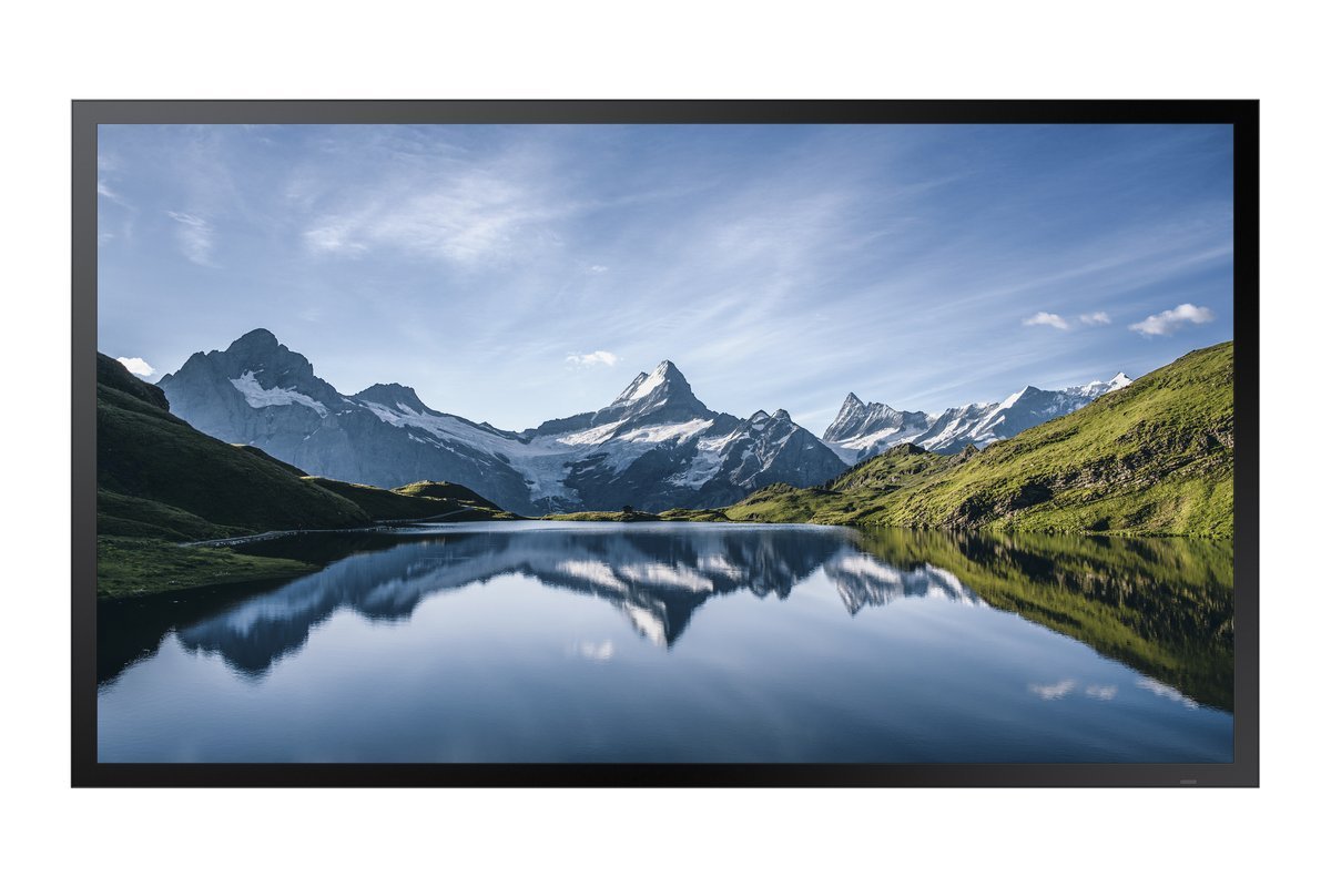 Samsung OH46B-S - 46" Categoria diagonale OHB Series Display LCD retroilluminato a LED - segnaletica digitale da esterno - luce solare diretta - 1080 p 1920 x 1080 - nero