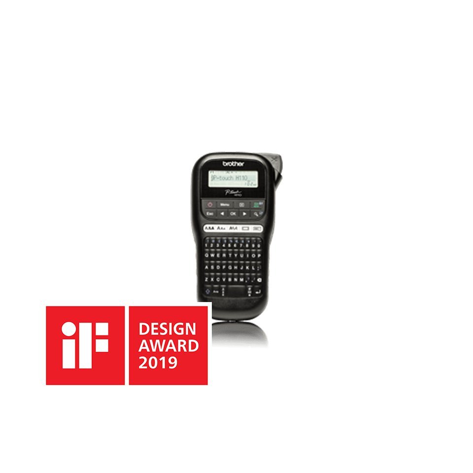 Brother PT-H110 stampante per etichette (CD) Trasferimento termico 180 x 180 DPI 20 mm/s TZe QWERTY