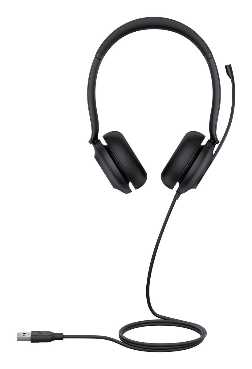 Yealink UH35 Dual Teams Auricolare Cablato A Padiglione Ufficio USB tipo A Nero