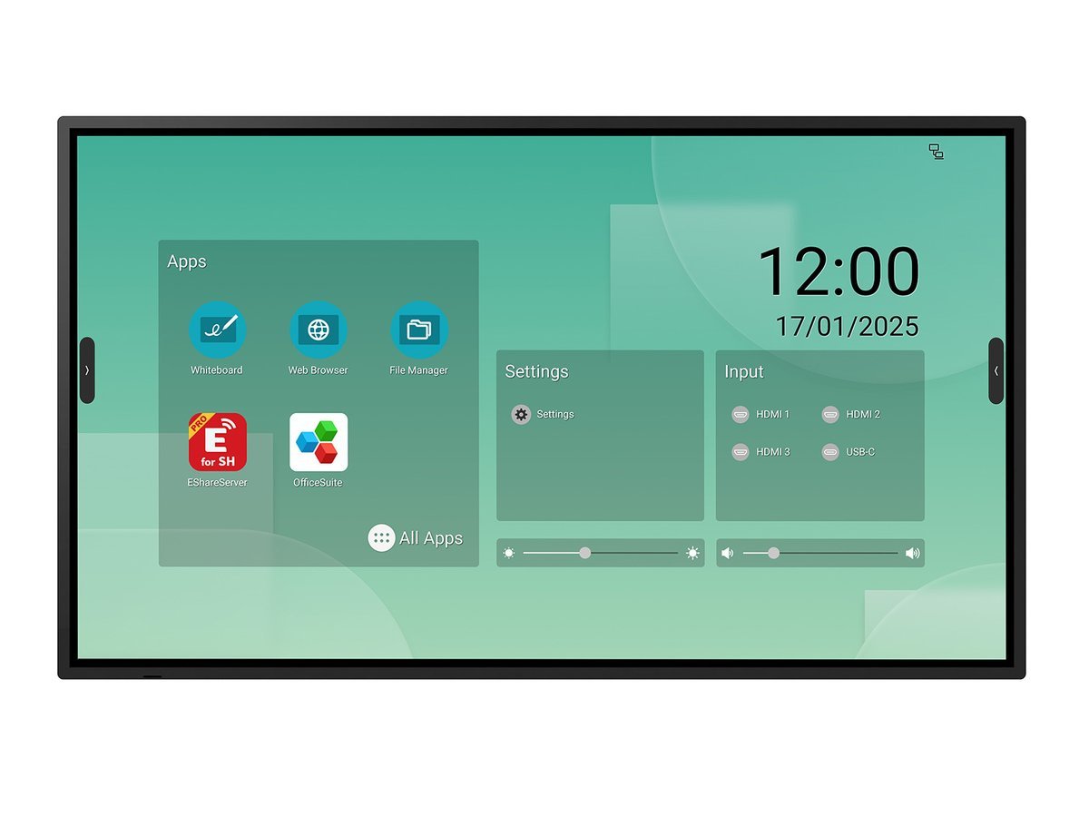 SHARP/NEC Sharp LM551, Pannello piatto per segnaletica digitale, 139,7 cm (55ʺ), LED, 3840 x 2160 Pixel, Wi-Fi, 18/7