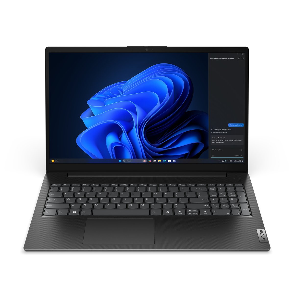 Lenovo V15 G5 IRL Intel® Core™ i5 i5-13420H Computer portatile 39,6 cm (15.6") Full HD 8 GB DDR5-SDRAM 512 GB SSD Wi-Fi 6 (802.11ax) Windows 11 Pro Inglese Nero