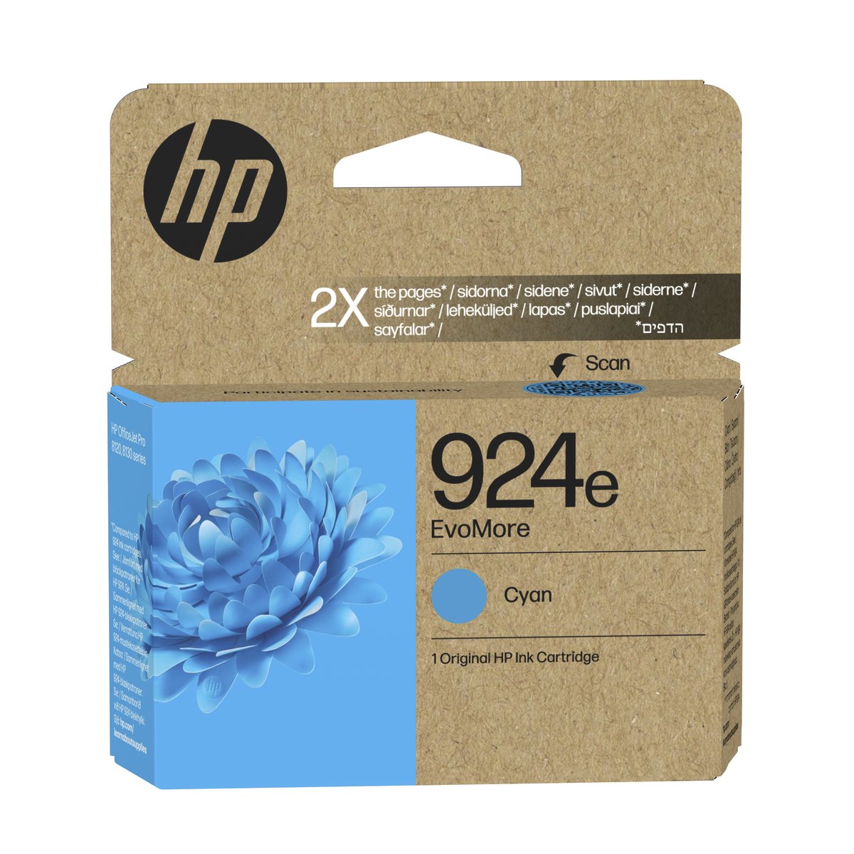HP 924e EvoMore - Ciano - originale - …