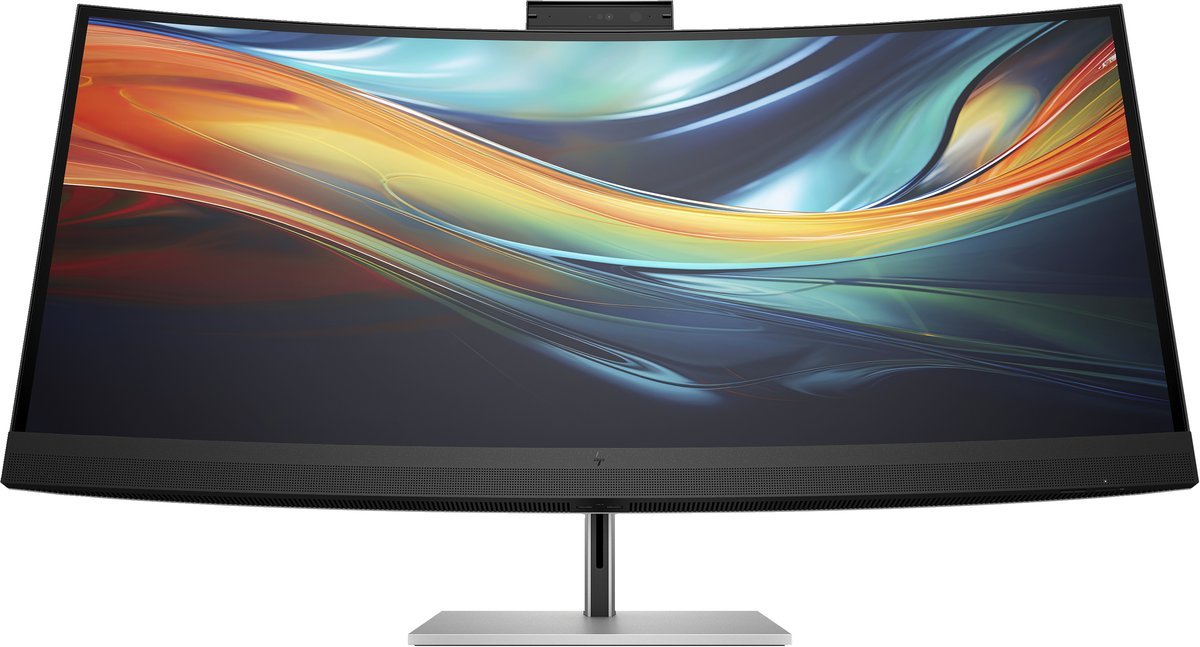 HP Series 7 Pro 39.7 inch 5K2K Conferencing Monitor-740pm Monitor PC 100,8 cm (39.7") 5120 x 2160 Pixel WUHD LCD Nero, Argento