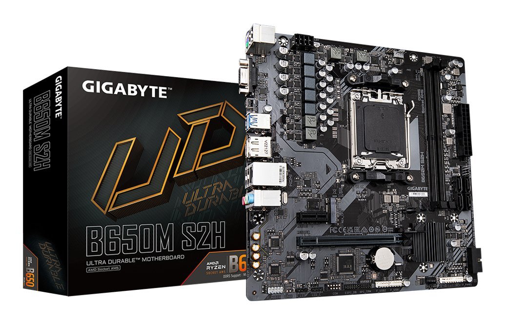 GIGABYTE B650M S2H SCHEDA MADRE AMD B650 AM5 MICRO ATX 2 x DDR5