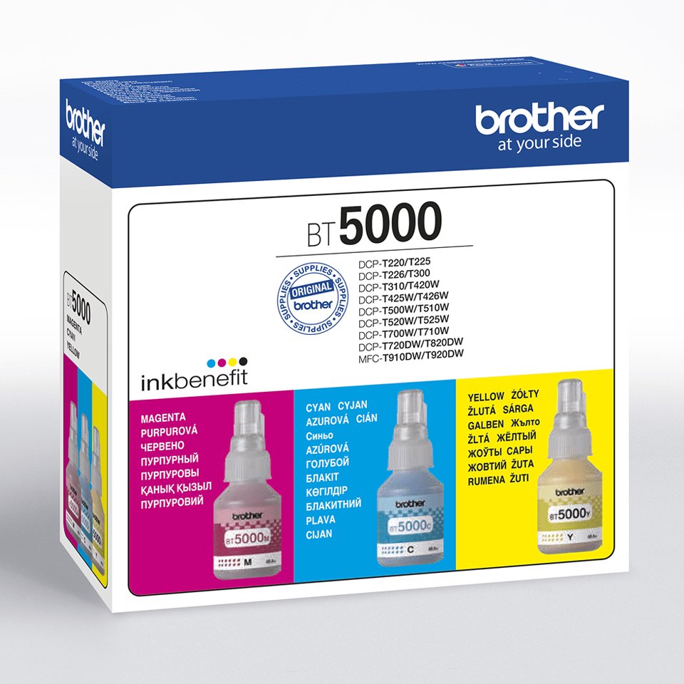 Brother BT5000CL Value Pack - Confezione da 3 …