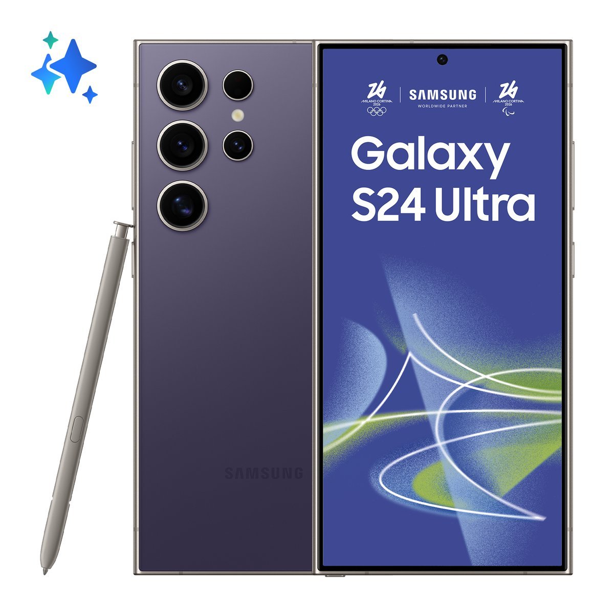 SM SAMSUNG GALAXY S24 ULTRA VIOLA 6,8 12+512GB 5G TITANIUM EUROPA
