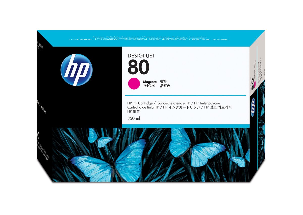 Hp - Cartuccia ink - 80 - Magenta …