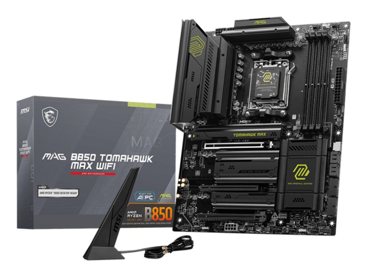 MSI MAG B850 TOMAHAWK MAX WI-FI 7 SCHEDA MADRE AMD B850 SOCKET AM5 ATX