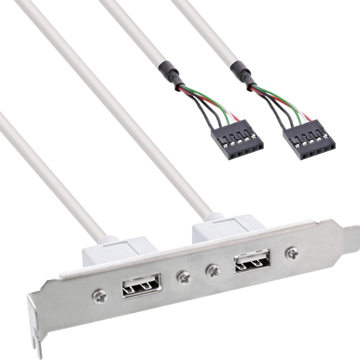 InLine Staffa PCI 2x USB 2.0 - 15cm
