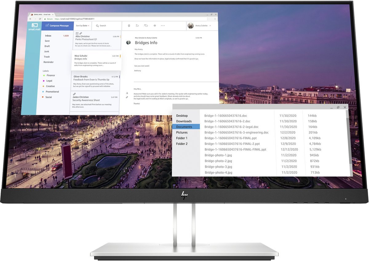 HP E23 G4 - E-Series - monitor a …