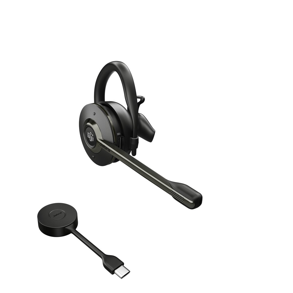 Jabra Engage 55 Convertible - Cuffie con microfono - on-ear - convertibile - DECT - senza fili - Certificato per i team Microsoft