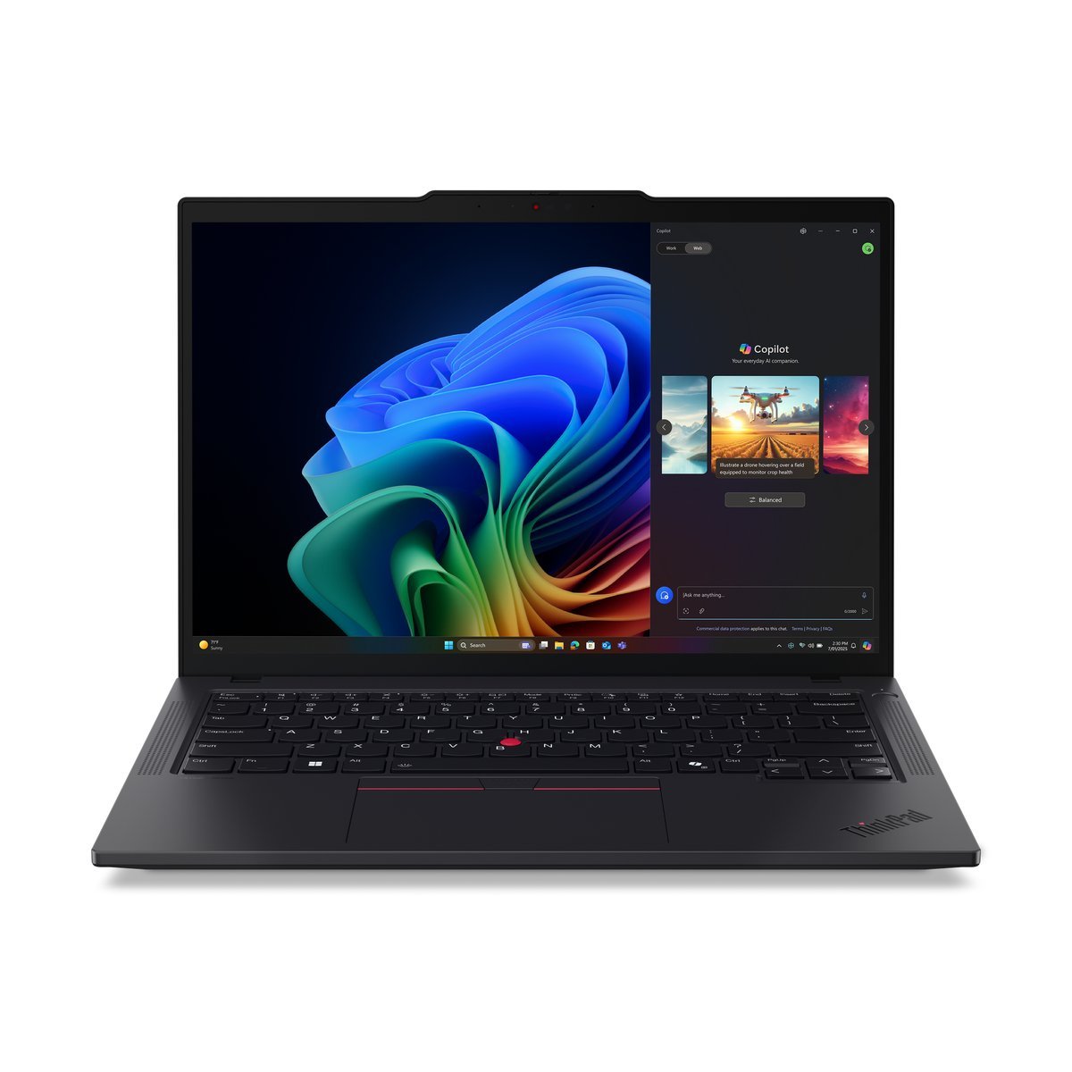 Lenovo ThinkPad T14 Gen 6 (AMD) Copilot+ PC AMD Ryzen AI 5 340 Computer portatile 35,6 cm (14") WUXGA 16 GB DDR5-SDRAM 512 GB SSD Wi-Fi 7 (802.11be) Windows 11