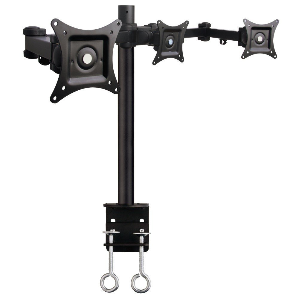 Techly ICA-LCD 482-T Supporto per 3 monitori 13-24” LCD 10kg da scrivania rotante