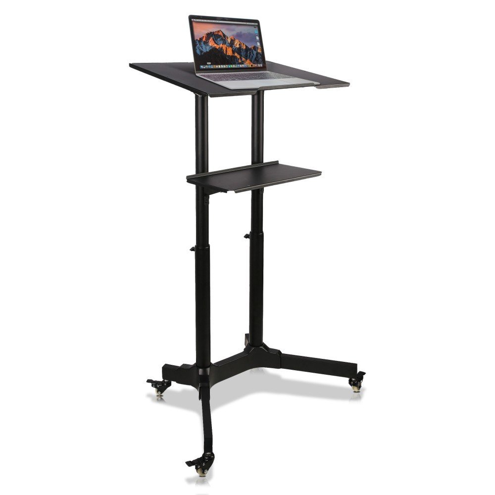 Techly ICA-TB TPM-1BK Tavolo per laptop nero