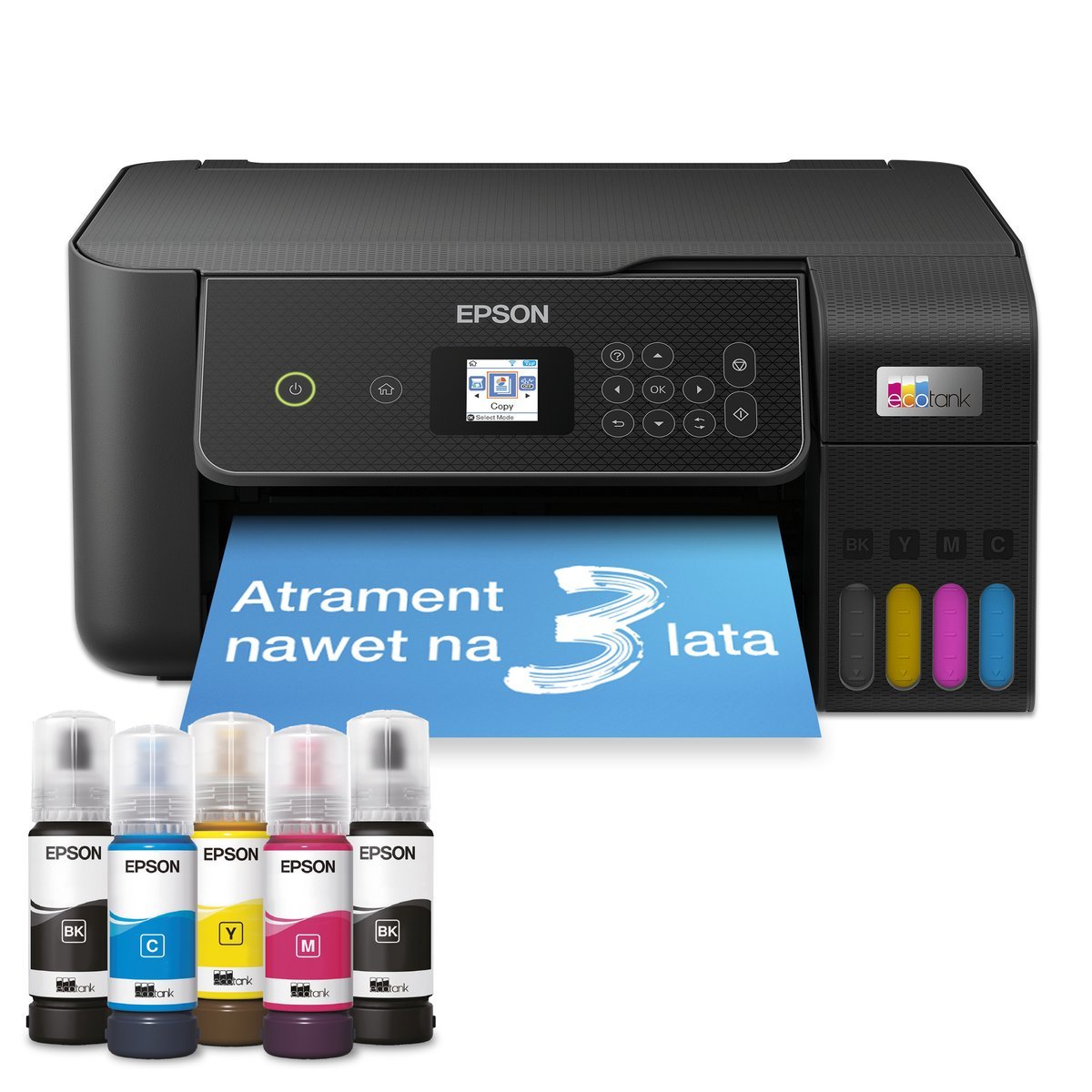 Epson EcoTank L3280 - dispositivo di stampa tutto in uno - stampa, scansione, copia 5760 x 1440 DPI A4 10ppm Wi-Fi AirPrint