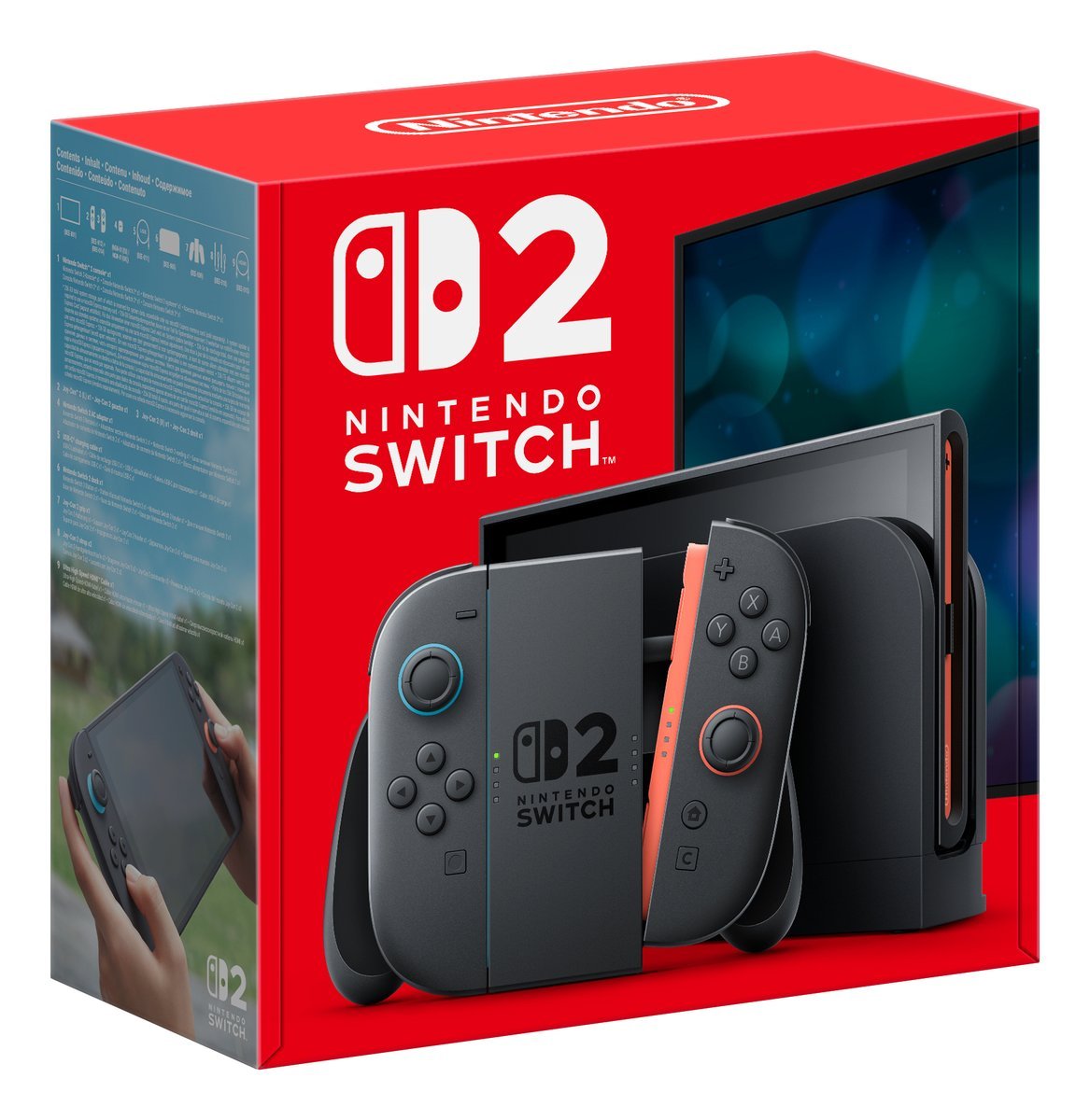 Switch 2 Console Black - <h1>La nuova evoluzione di Nintendo Switch &egrave; qui!</h1><h3><i style="font-size: 12px;">Insieme, dove e quando vuoi</i></h3><p><i style="font-size: 12px;"><br /></i>Porta in vita i tuoi giochi grazie allo schermo pi&ugrave; grande a 1080p, oppure collega la console a una TV per giocare a una risoluzione massima di 4K*. Grazie al supporto all&rsquo;HDR e al frame rate fino a 120 fps potrai goderti colori brillanti, una grafica pi&ugrave; definita e un gioco pi&ugrave