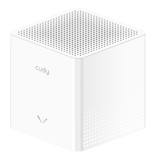 Cudy AC1200 Mesh Wi-Fi System, M1200 2.0, 1-Pack Dual-band (2.4 GHz/5 GHz) Wi-Fi 5 (802.11ac) Bianco Interno