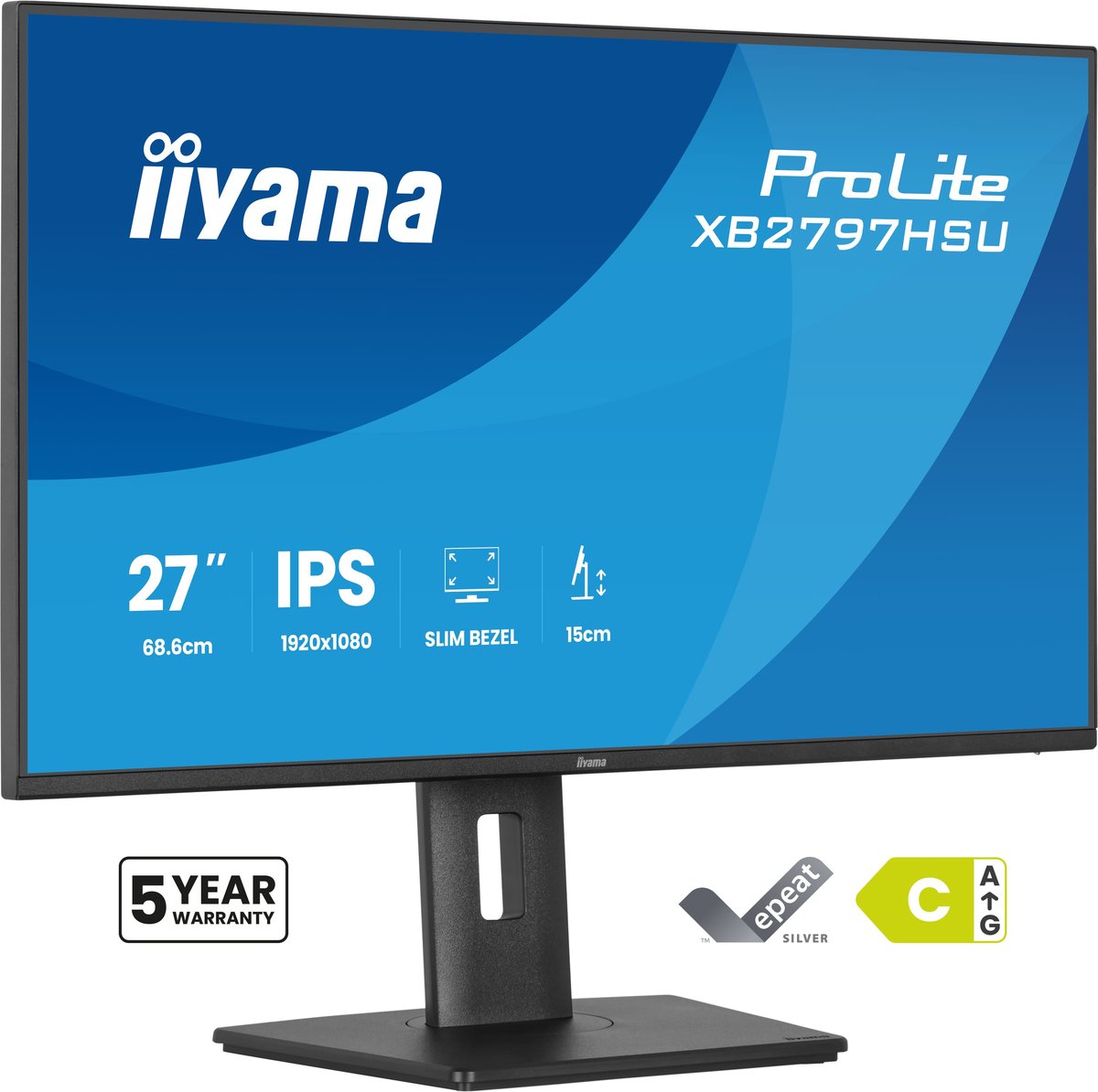 iiyama ProLite XB2797HSU-B1, 68,6 cm (27ʺ), 1920 x …