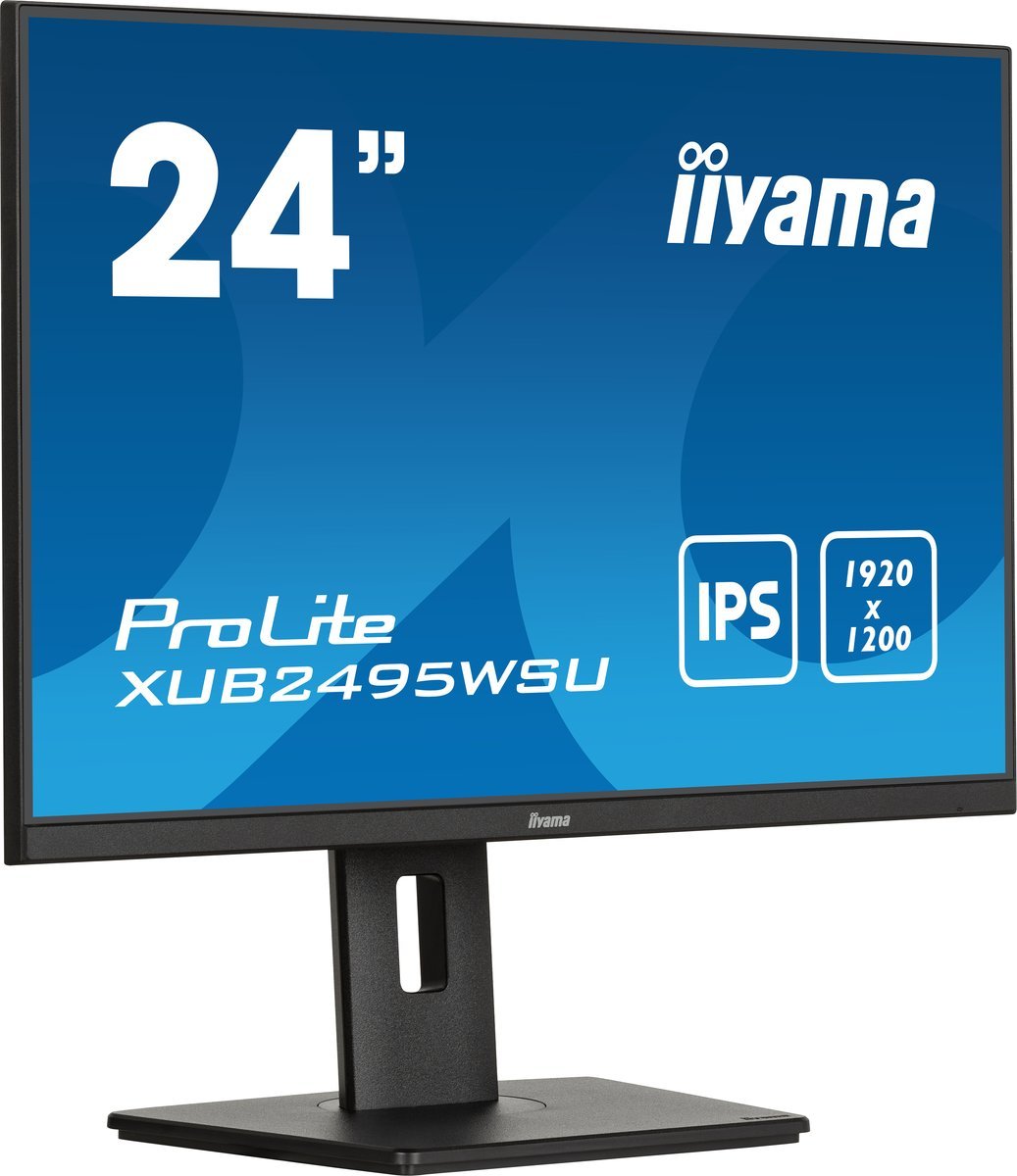 iiyama ProLite XUB2495WSU-B7 Monitor PC 61,2 cm (24.1") 1920 x 1200 Pixel WUXGA LED Nero