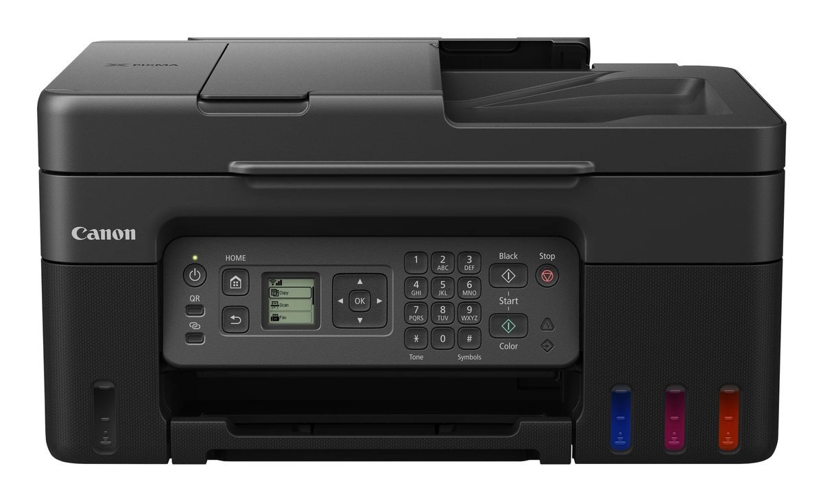 Canon PIXMA G4570 MegaTank - Stampante multifunzione - colore - ink-jet - ricaricabile - A4 (210 x 297 mm), Legal (216 x 356 mm) (originale) - A4/Legal (supporti) - fino a 11 ipm (stampa) - 100 fogli - 33.6 Kbps - USB 2.0, Wi-Fi(ac)