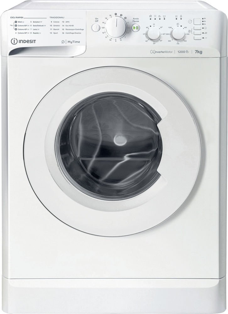 LAVATRICE MTWC 71296 W IT CAPACITA' 7 KG CENTRIFUGA 1200 GIRI