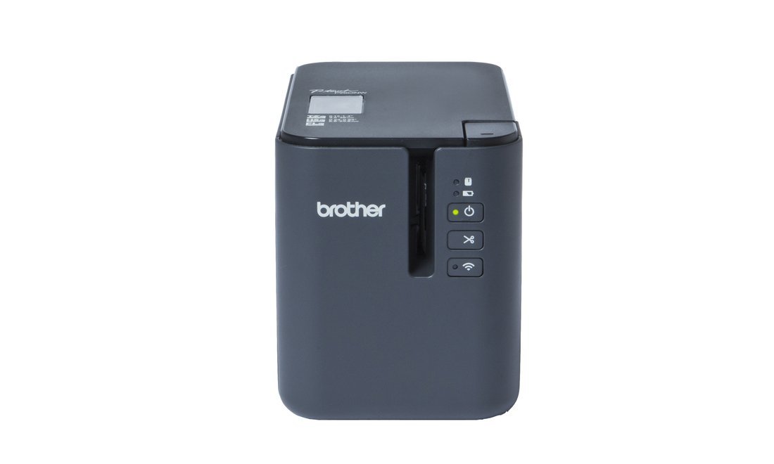 Brother PT-P950NW stampante per etichette (CD) Trasferimento termico 360 x 360 DPI 60 mm/s Con cavo e senza cavo Collegamento ethernet LAN TZe Wi-Fi