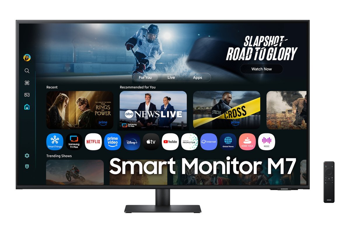 Samsung M7 M70F Monitor PC 109,2 cm (43") 3840 x 2160 Pixel 4K Ultra HD LCD Nero