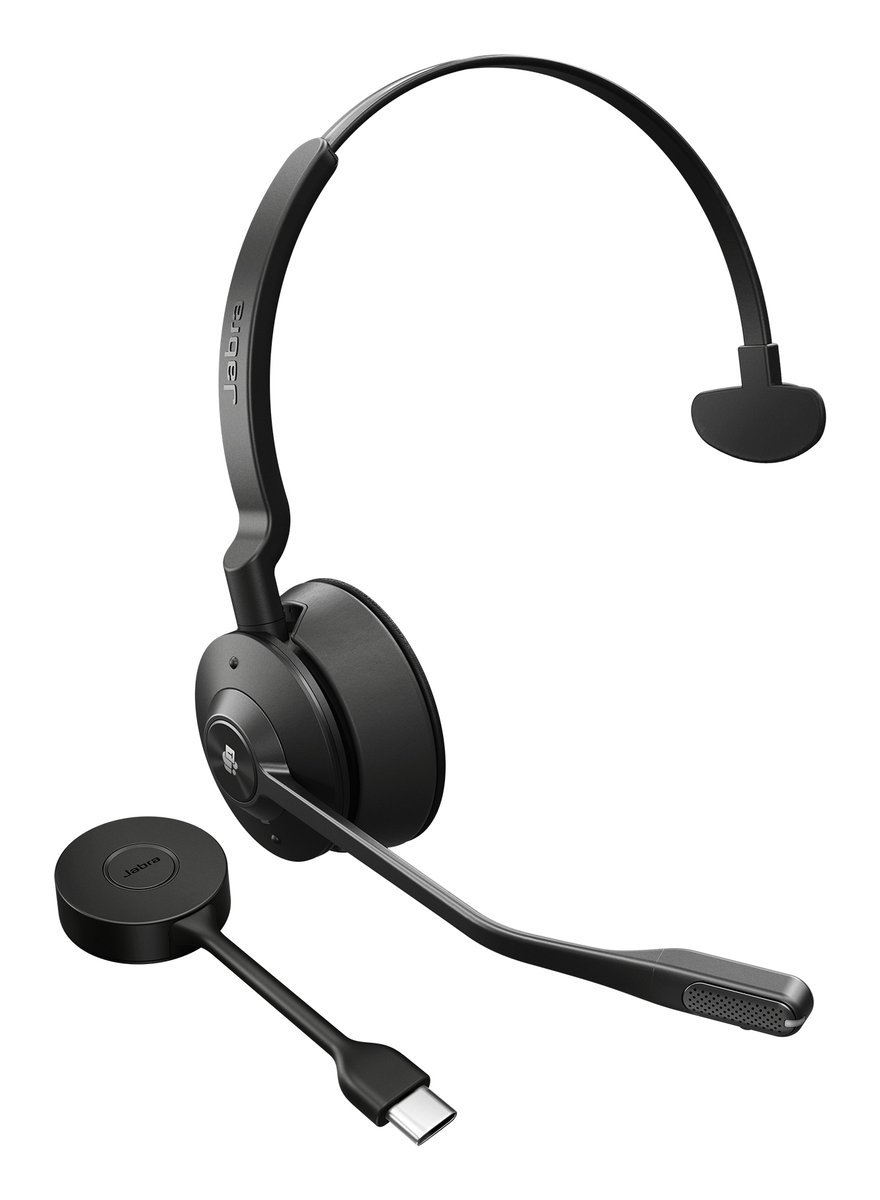 Jabra 9653-470-111 Engage 55 SE Cuffia Mono Wireless per Ufficio e Call Center