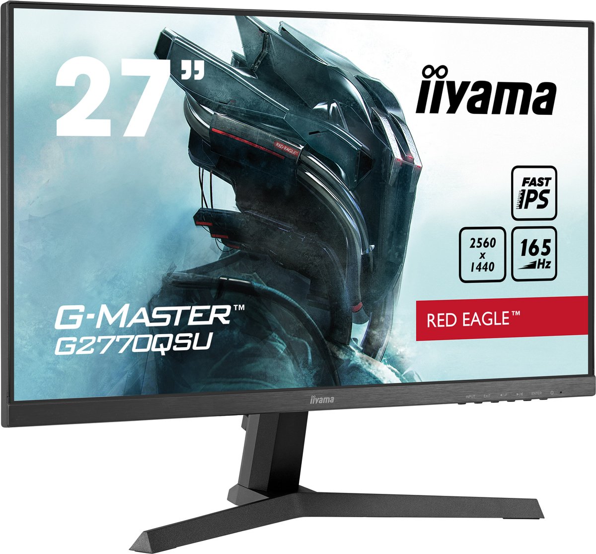 iiyama G-MASTER Red Eagle G2770QSU-B1 - Monitor a …