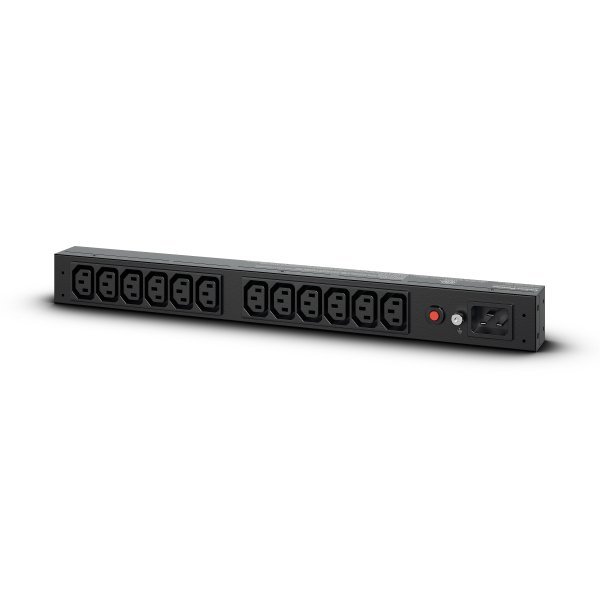 CyberPower PDU20BHVIEC12R unita di distribuzione dell'energia (PDU) 12 presa(e) AC 1U Nero