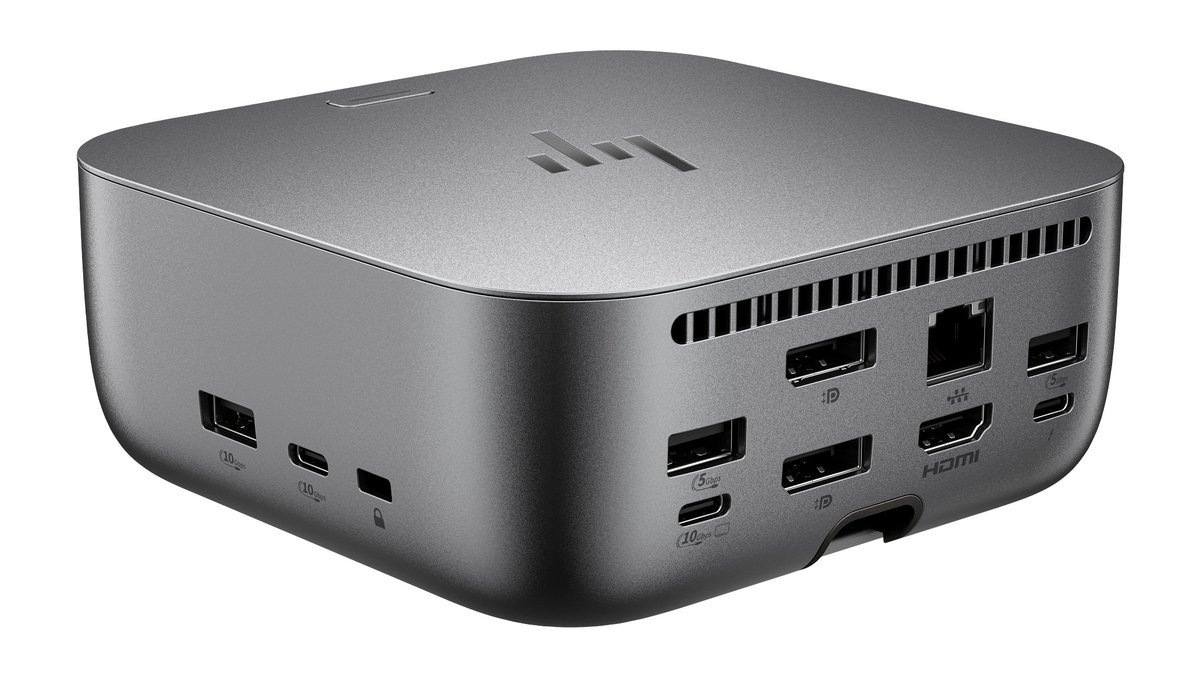 HP Thunderbolt 4 Ultra 180W G6 Dock Cablato Grigio