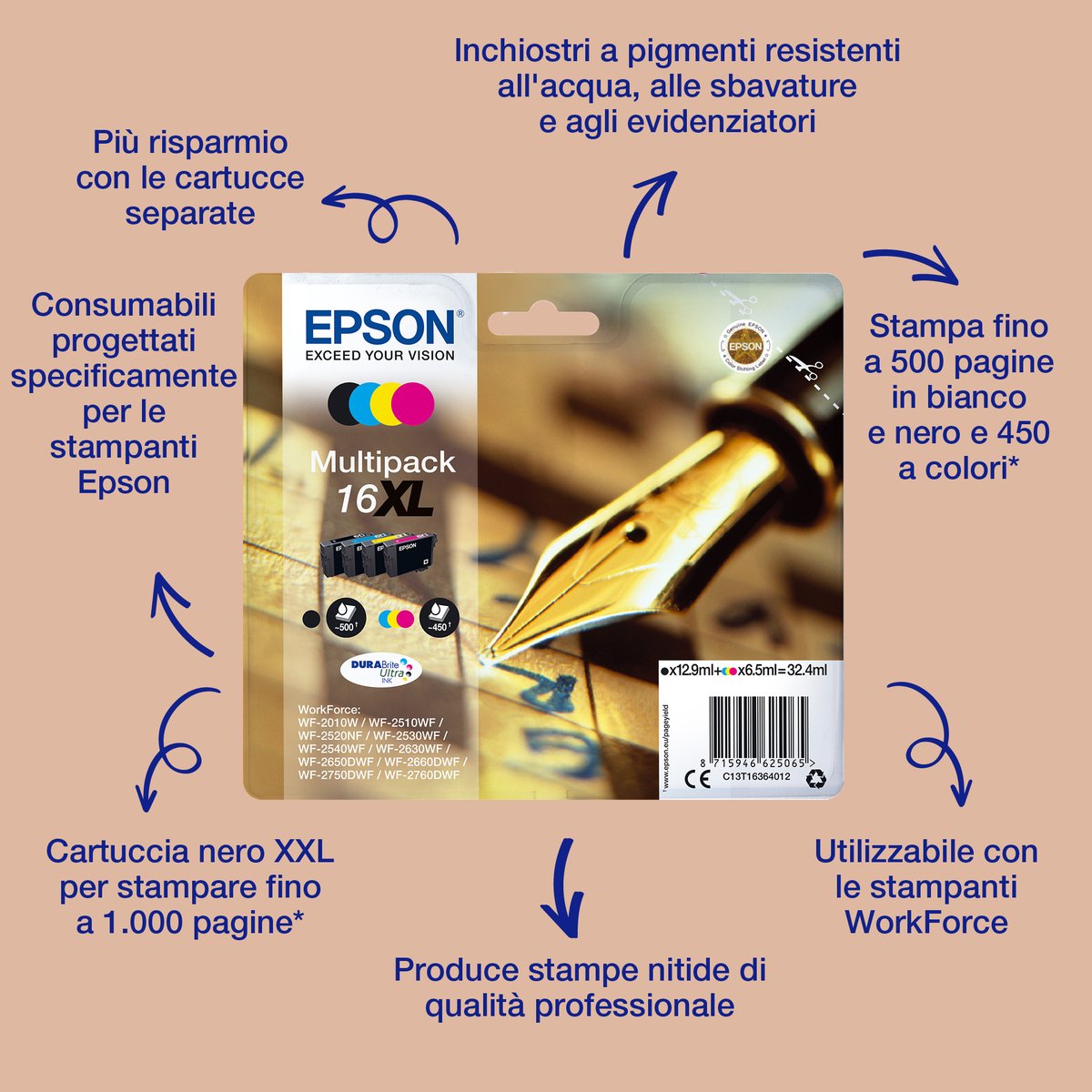Epson 16 - 3.1 ml - ciano - …