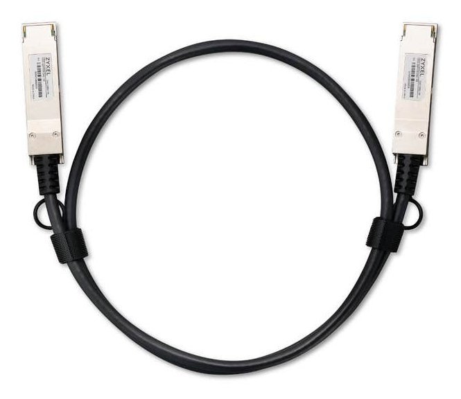 Zyxel DAC100G-1M-ZZ0101F cavo InfiniBand e in fibra ottica QSFP28 DAC Nero