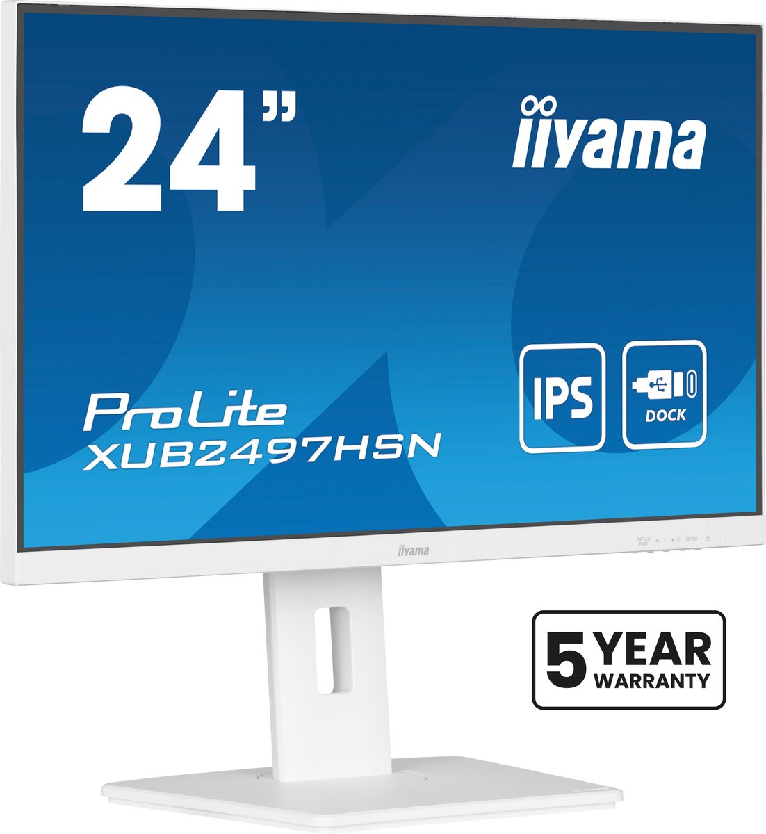 iiyama ProLite XUB2497HSN-W2, 60,5 cm (23.8ʺ), 1920 x …